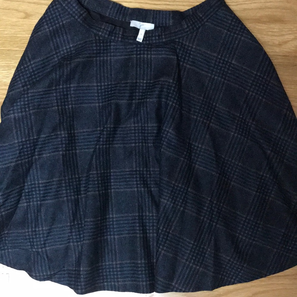 Joie Plaid Skirt size Sm